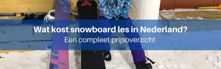 snowboard les kosten Nederland